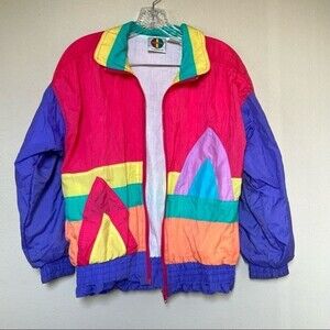 Vintage London Fog Retro Windbreaker Jacket Size S